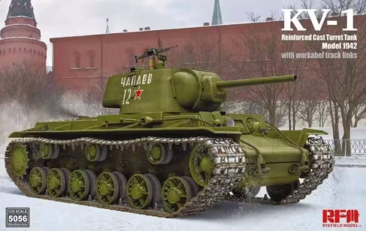 Rye Field Model 1/35 KV-1 Tank Model 1942 5065